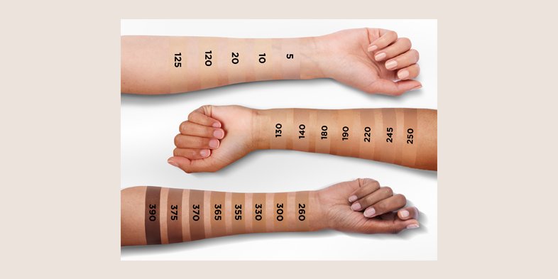 In Article Fresh Wear Foundation Swatches 24HFoundation 2